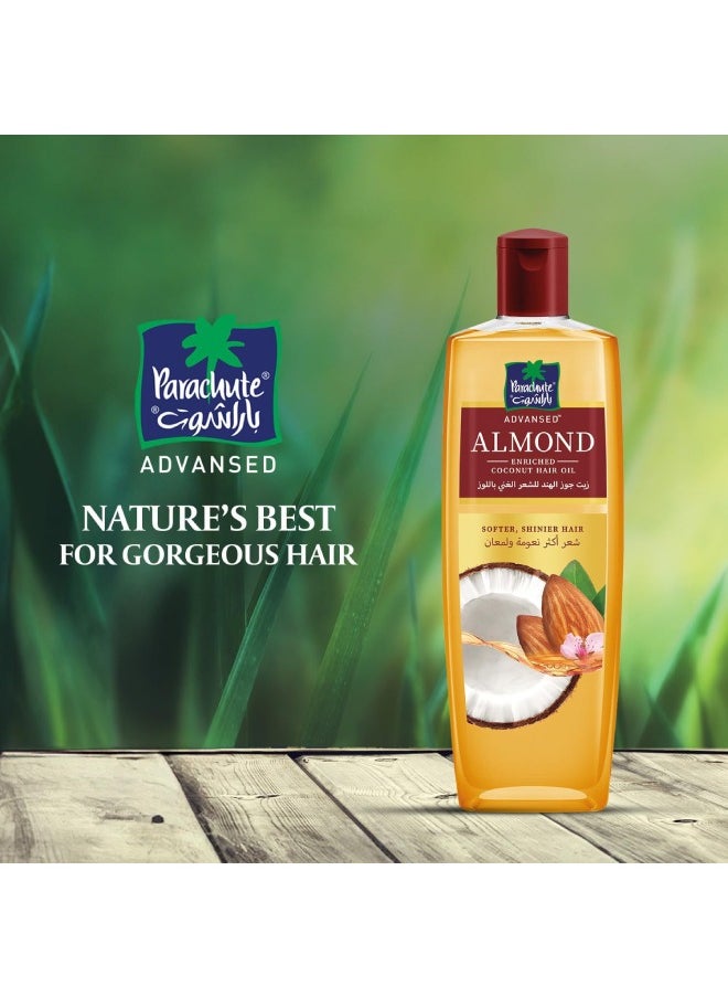 Parachute Almond  Enriched Hair Oil 300 ml  - Image 3