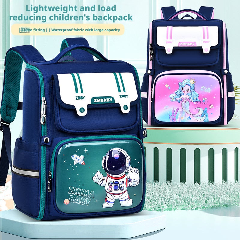 Kids Cartoon School Backpack - Image 1