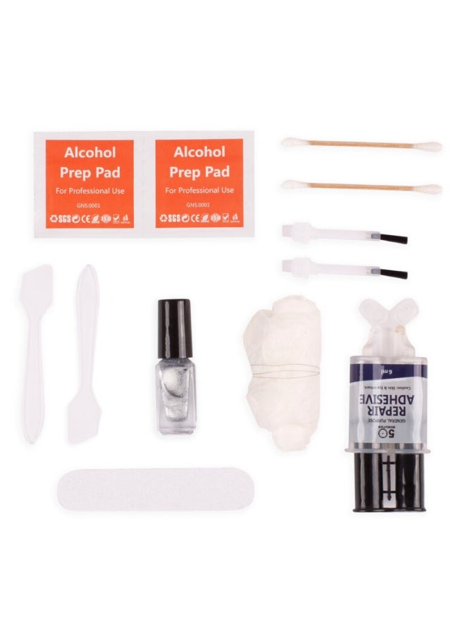 AMIO Alloy Wheel Repair Kit for Scratches, Curb Damage and Scuffs – Aluminum Rim Repair Set - Image 2