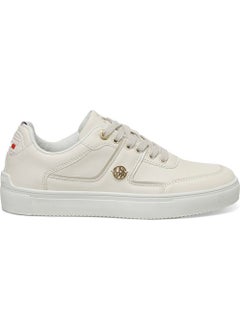 U.S. Polo Assn. BASE. Polo Assn. Peko 4fx Beige Women's Sneaker  - Image 1