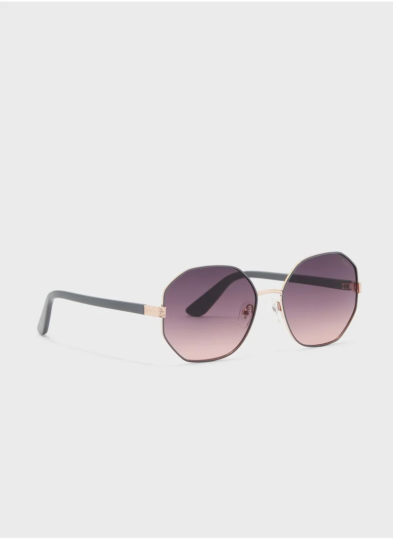 GUESS Metal Shaped Sunglasses