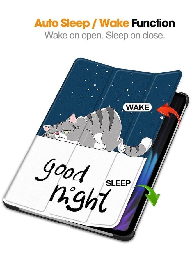 Case Compatible with Xiaomi Pad 7 11.2 Inch 2024, Slim Cover Lightweight Hard Shell Folding Protective Multi-Angle Stand for 2024 - Image 3