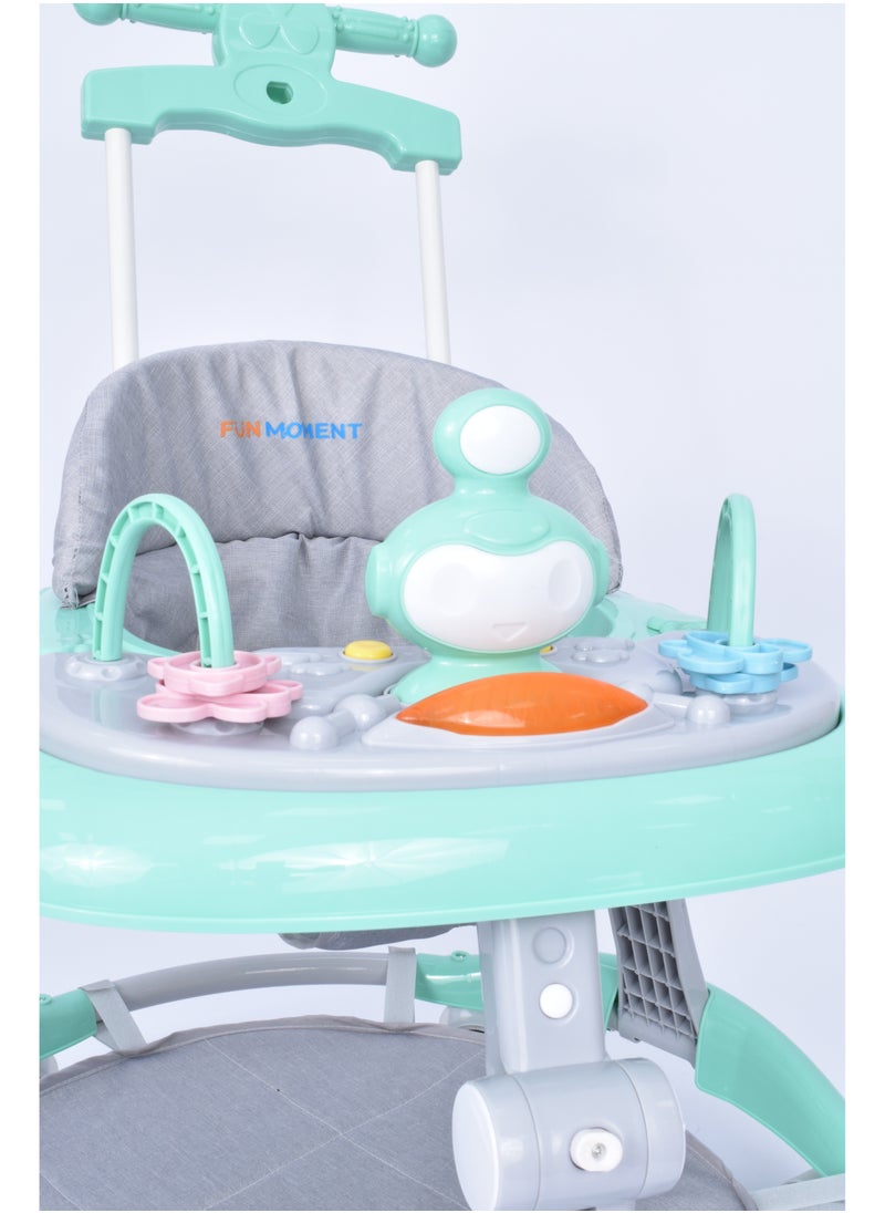 Interactive Baby Walker with Umbrella