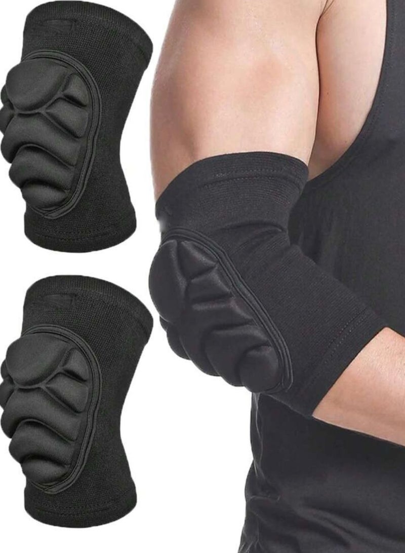 Generic One-Piece Padded Elbow Brace with Multiple Sizes  - Image 1