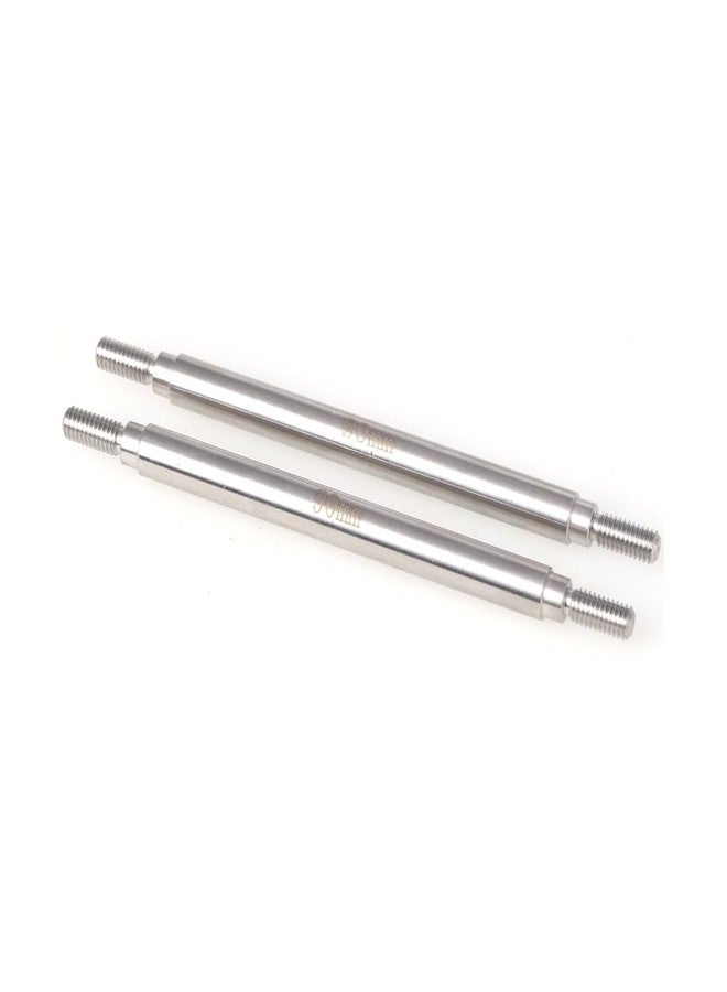 LCX Racing 1/10th RC Crawler Stainless Steel Suspension Link M4 for TRX4 TRX6 SCX10 SCX10 II SCX10 III SCX10 PRO RR10 UTB10 Gen8, Upgrades Parts Accessories (90mm / 3.54 in) - Image 2