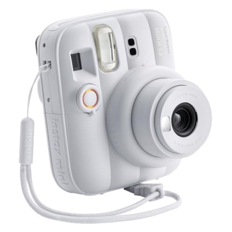 Instant film camera for everyday use, plastic body, clay white color, instant photo printing with vintage aesthetic - Image 5