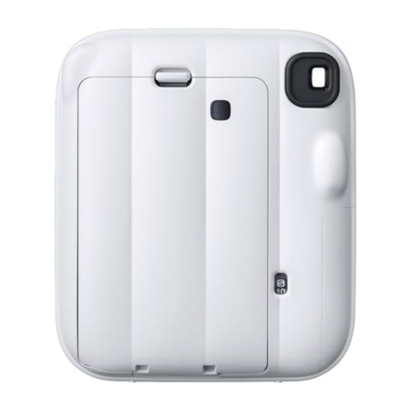Instant film camera for everyday use, plastic body, clay white color, instant photo printing with vintage aesthetic - Image 4