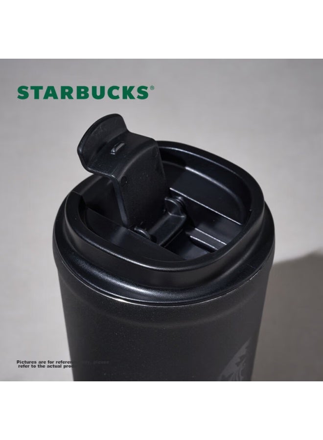 Starbucks كوب ستاربكس الكلاسيكي الأسود الأوبسيديان المعزول 355 مل هدية يوم الحب للرجال - Image 2