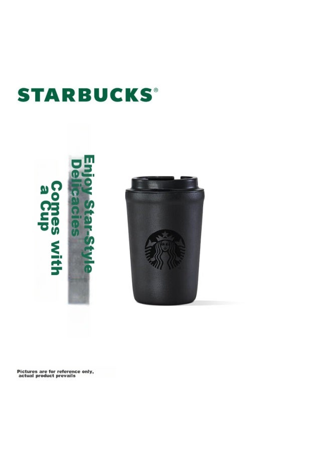Starbucks كوب ستاربكس الكلاسيكي الأسود الأوبسيديان المعزول 355 مل هدية يوم الحب للرجال - Image 1