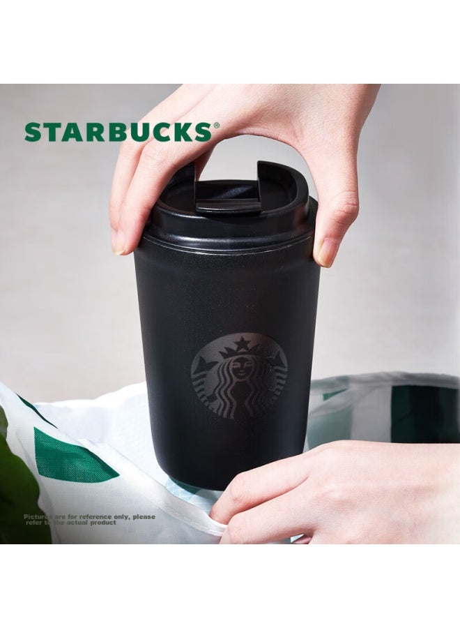 Starbucks كوب ستاربكس الكلاسيكي الأسود الأوبسيديان المعزول 355 مل هدية يوم الحب للرجال - Image 3
