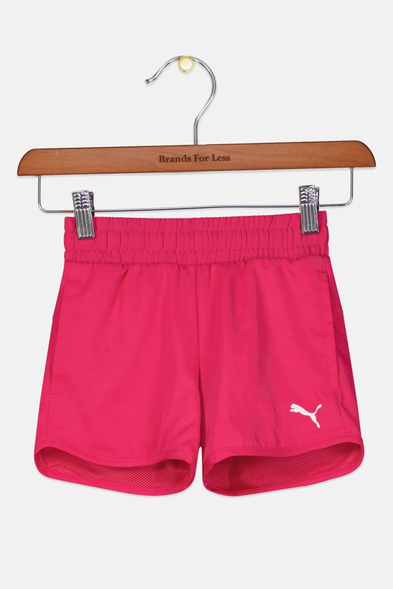 PUMA Kids Girl Sportswear Fit Training Shorts, Pink - Image 1