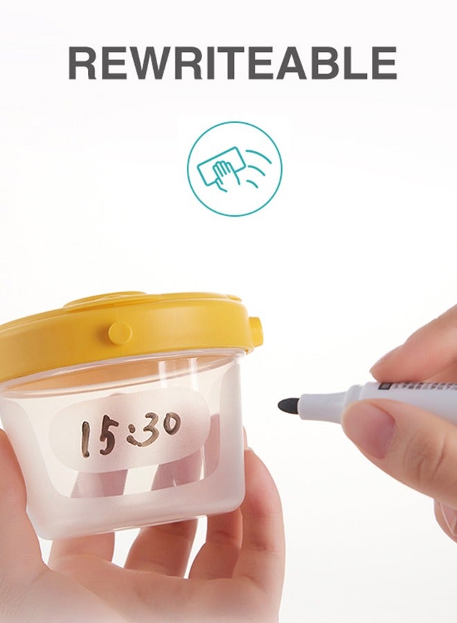 8 Pack Baby Food Storage Containers, BPA-Free PP Material, Airtight & Leakproof, Ideal for Puree, Yogurt & Snacks, Freezer & Dishwasher Safe - Image 5