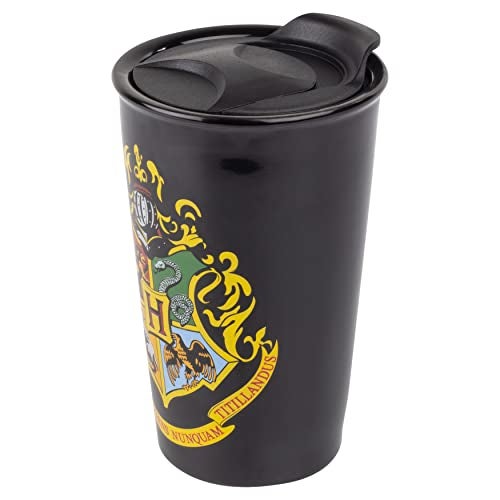 Seven20 Harry Potter Hogwarts Travel Coffee Mug, 14oz - Ceramic Tumbler with House Crest Design - Officially Licensed - Book & Movie Gift for Kids, Teens, Adults - Image 4
