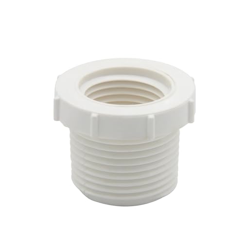 Fitvell 1" Male x 1/2" Female Threaded Reducer Bushing for PVC Pipe Fitting (Pack of 10) - Image 2