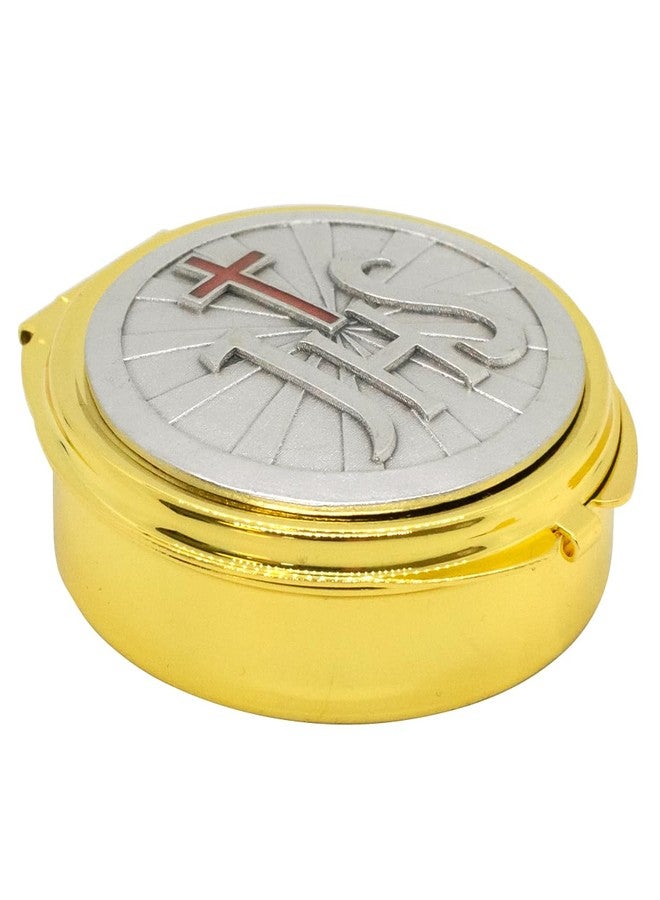 Venerare Catholic Holy Communion PYX (Red JHS) - Image 2