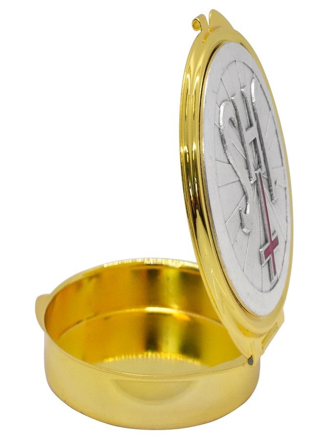 Venerare Catholic Holy Communion PYX (Red JHS) - Image 4