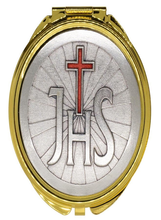 Venerare Catholic Holy Communion PYX (Red JHS) - Image 5