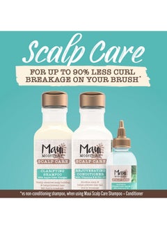 MAUI MOISTURE Scalp Care Rejuvenating Conditioner Soothing Curly Hair Conditioner With Vitamin E Provitamin B5 & Aloe Vera Siliconefree 13 Fl. Oz  - Image 2