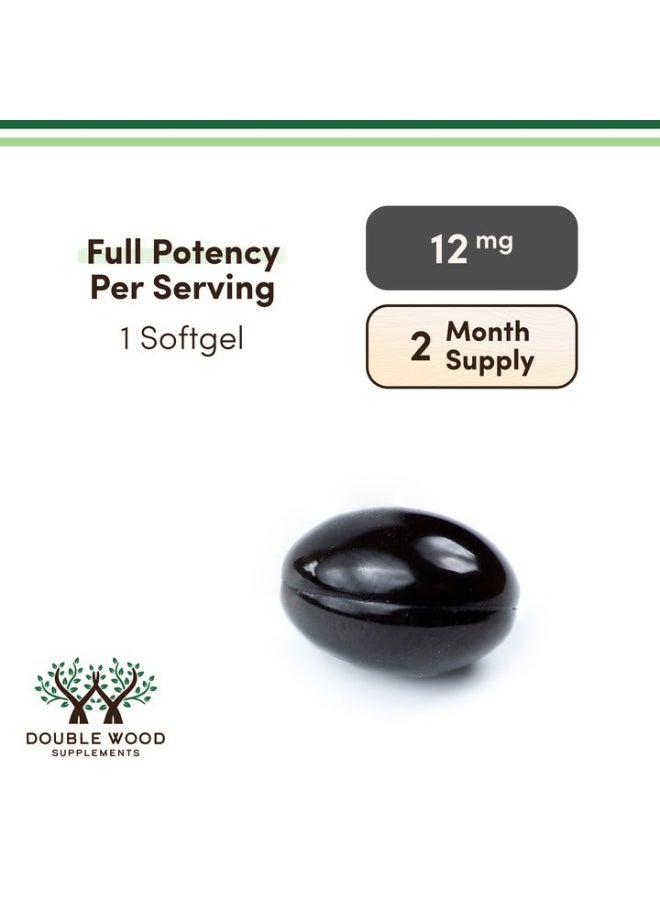 Astaxanthin 12mg Softgels, AstaReal, Eye, Skin + Joint Support, 60 Softgels - Image 5
