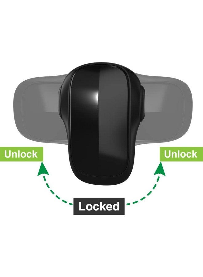 Moonybaby Childproof Oven Door Lock, Child Safety Oven Front Lock(ONLY for Flat Surface), Heat-Resistant, No Tool Needed, Jet Black - Image 4