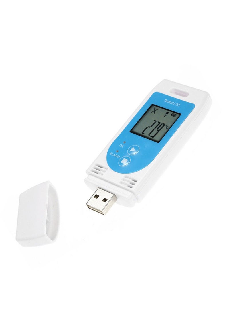TZONE - Multi-Use User Programmable USB Temperature and Humidity Data Logger 32000 Points PDF or CSV Data Report - Image 1