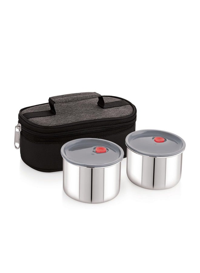 MAXFRESH Lunchcraft 2Pcs lunch box with pouch bag - Image 1