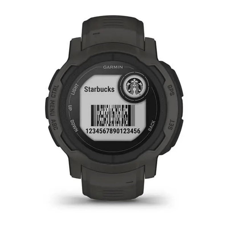 GARMIN ساعة جارمن 010-02626-10 إنستينكت 2، ساعة خارجية متينة مع GPS، مصممة لجميع العناصر، دعم متعدد لنظام تحديد المواقع العالمي، توجيه Tracback والمزيد، رمادي - Image 3