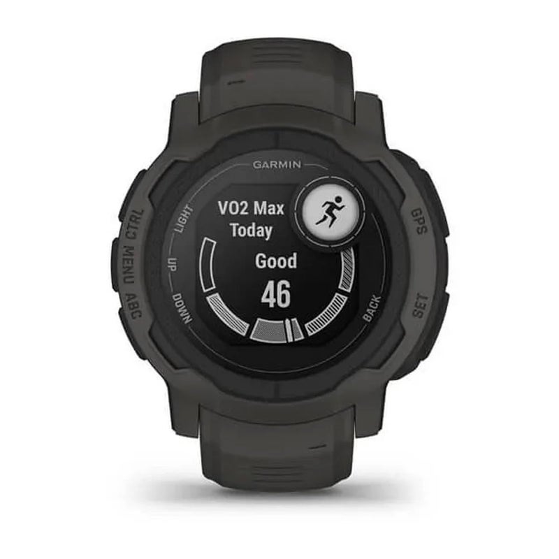 GARMIN ساعة جارمن 010-02626-10 إنستينكت 2، ساعة خارجية متينة مع GPS، مصممة لجميع العناصر، دعم متعدد لنظام تحديد المواقع العالمي، توجيه Tracback والمزيد، رمادي - Image 5
