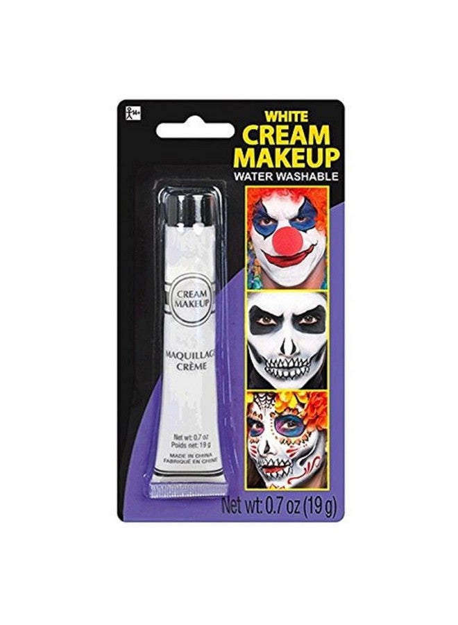 Amscan Cream Makeup Costume Accessory 0.7 Oz., White 1 Pc. - Image 2