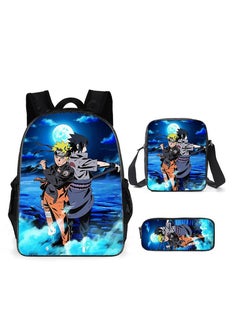 Generic Backpack for primary and secondary school students, backpack for children, anime cartoon backpack, pencil case  - Image 1