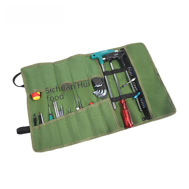 Organic Silicone Tool Bag Military Green: Durable Wear Resistant Storage Organizer, Large Medium Small Size Options for Tools - Image 4