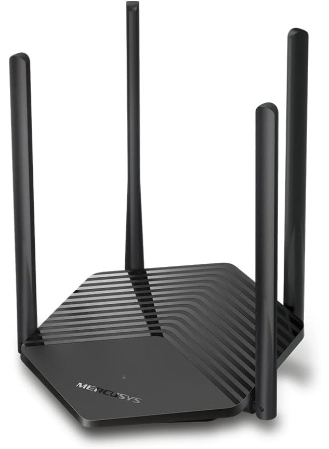 MERCUSYS AX1500 Dual-Band Wi-Fi 6 Router
SPEED: 300 Mbps at 2.4 GHz + 1201 Mbps at 5 GHz
SPEC: 4× Fixed External Antennas, 2× Gigabit LAN Ports, 1× Gigabit WAN Port, 1024-QAM, OFDMA
FEATURE: MERCUSYS APP, Router/Access Point Mode, WPS/Reset Button, IPTV, IPv6, Smart Connect, Beamforming, MU-MIMO, Parental Controls, Guest Network, WPA3, BSS Color, TWT, TR-069, ISP Preset (Agile Config), Aginet ACS, Superadmin, EasyMesh Black - Image 3