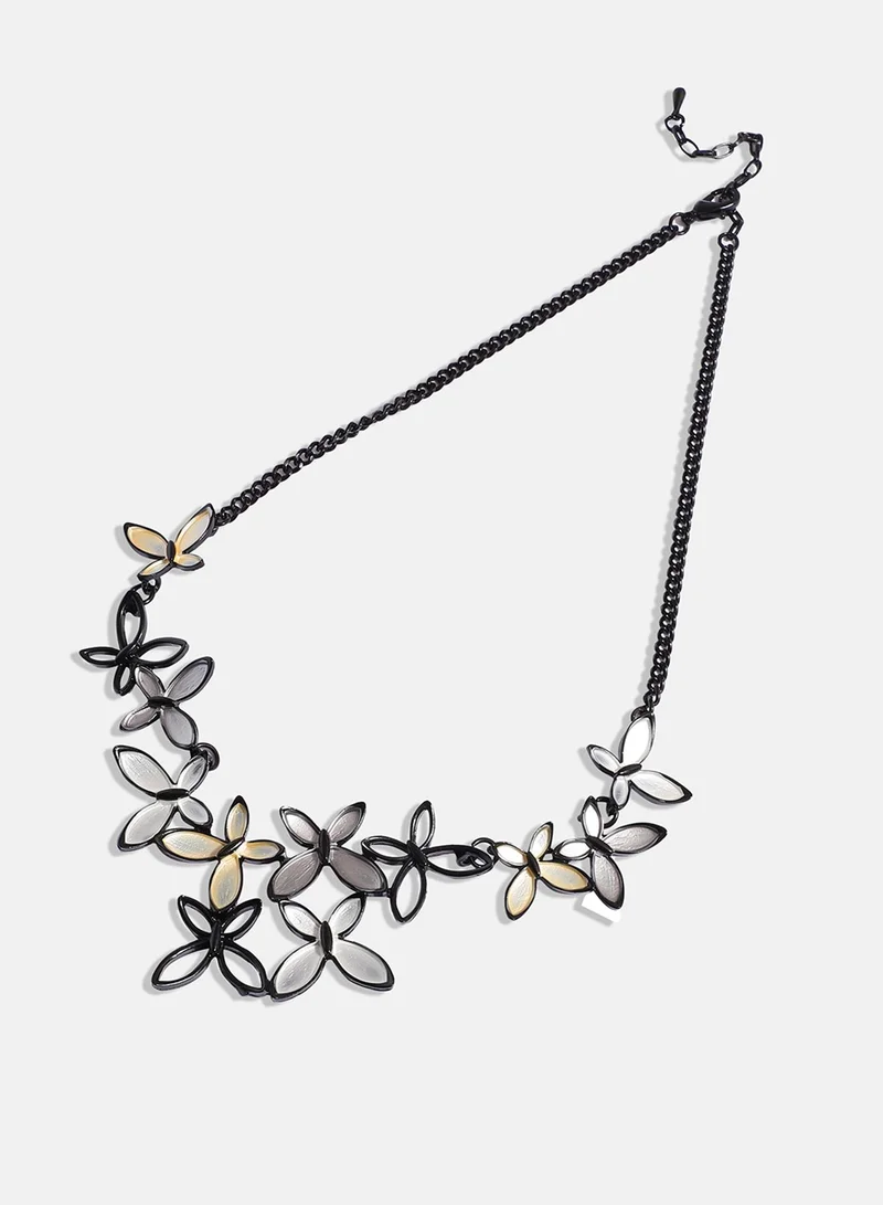 SOHI Butterfly Artificial Jewellery Set