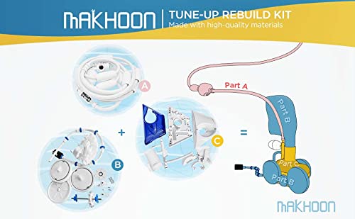 MAKHOON Rebuild Repair Kit Replacement for Polaris Zodiac Automatic Pool Cleaner 280 (Not Compatible with Polaris 360 380) - Image 2