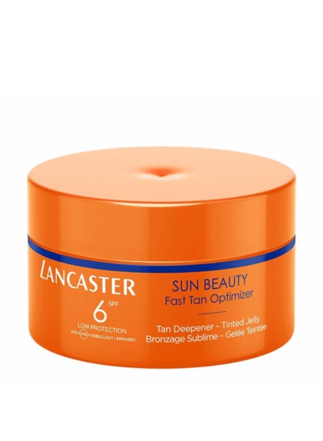 Lancaster Sun Beauty Fast Tan Optimizer Tan Deepener Tinted Jelly SPF6 200ml - Image 1