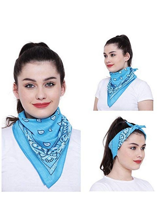 BISMAADH Paisley Printed 100% Pure Cotton Bandana - Image 5