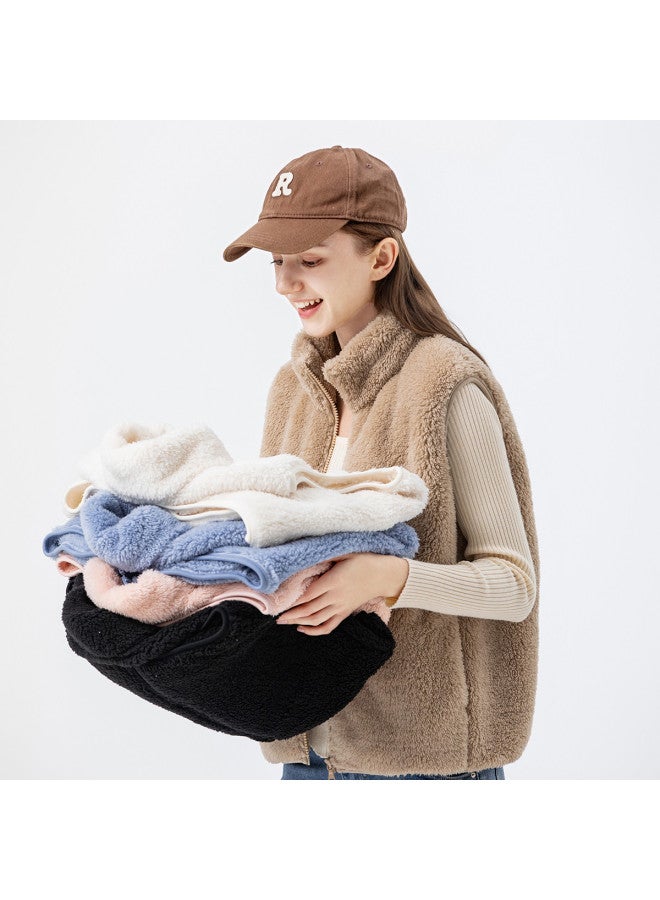 Flying in the snow Women's Autumn And Winter Fashion Vest With Soft Touch, Casual Series, Home Warmth, Zipper Style - Image 2