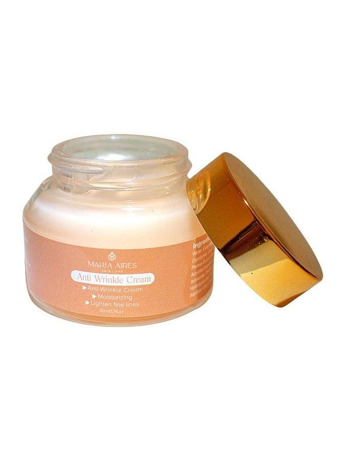 Maria Aires Skincare Day And Night Antiwrinkle Cream For Face Daily Antiaging Moisturizer With Peptide Lipid Complex And Hydrating Almond Oil Soothes Dry And Sensitive Skin For Women And Men  - Image 3