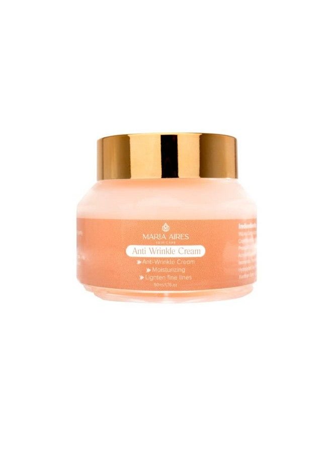 Maria Aires Skincare Day And Night Antiwrinkle Cream For Face Daily Antiaging Moisturizer With Peptide Lipid Complex And Hydrating Almond Oil Soothes Dry And Sensitive Skin For Women And Men  - Image 2