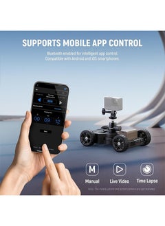 Neewer Neewer DL400 Upgraded Motorized Camera Slider Dolly with App Control, Ultra Quiet Powerful Dual Motor Drive, 5H Runtime, Compatible with GoPro iPhone Android Samsung Smartphone DSLR Camera Camcorder  - Image 2