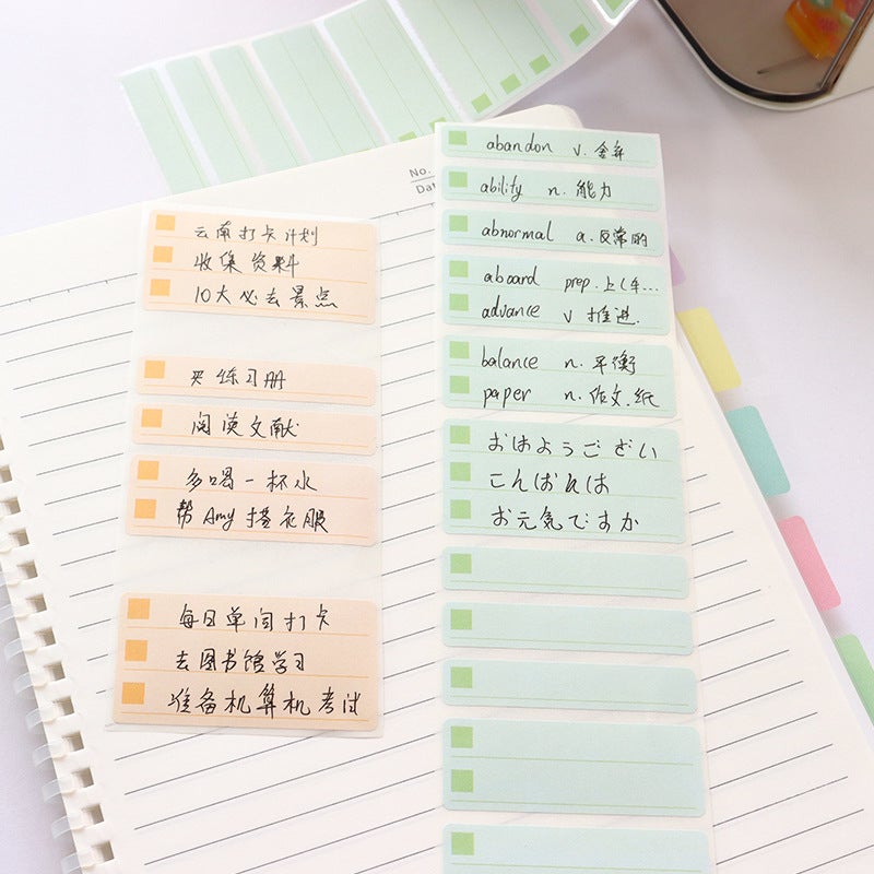Post-It Notes Pull-Out Daily Plan Cute Student Punch-In Note Paper Office Good Things Note Paper - Image 4
