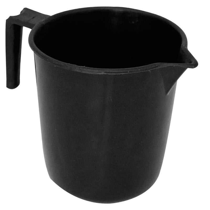 Kuber Industries Kuber Industries 4 Pieces Plastic Bucket, Stool, Mug & Tub Set (Black)  - Image 3
