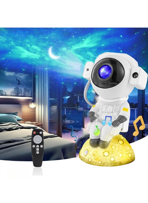 Music Star Projector Galaxy Projector Night Light  Astronaut Space Projector 9 Model With Timer And Remote Control Starry Sky Projector Nebula Ceiling LED Night Light
