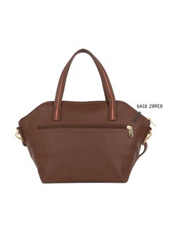 Baggit Baggit Women Bowling Handbag (BROWN)  - Image 4