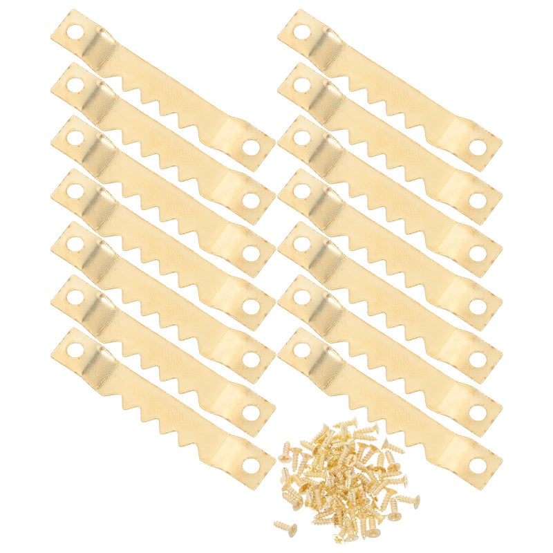 30 Serrated Metal Picture Hanging Hooks With Screws For Wall Mounting Frames And Home Decor - Image 2