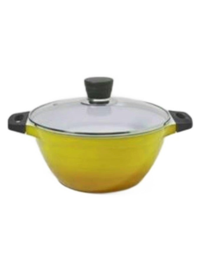 DESSINI Non-stick Casserole Aluminum Die Casted Cooking Pot 28cm