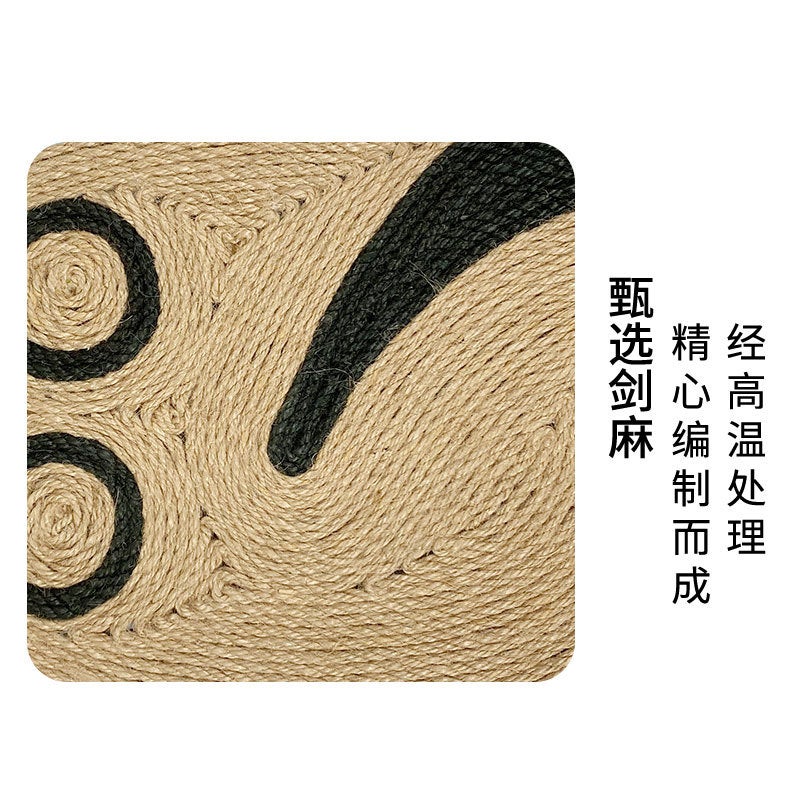 Sisal Cat Scratcher Pad Hanging Cat Bed Non-Shedding - Image 5