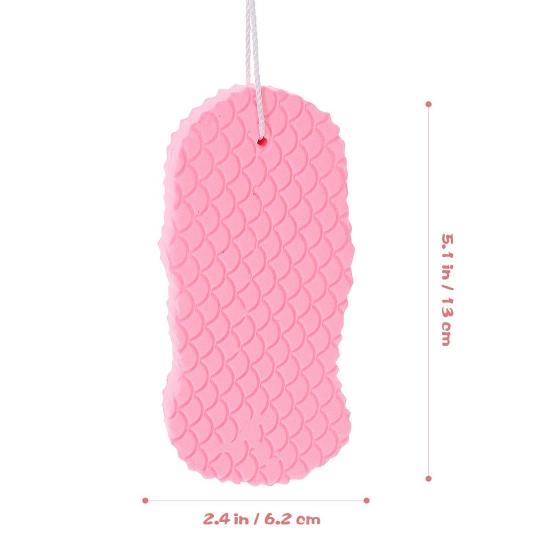 2Pcs Cherry Blossom Pink Bath Sponge Gentle Cleansing Shower Supplies - Image 3