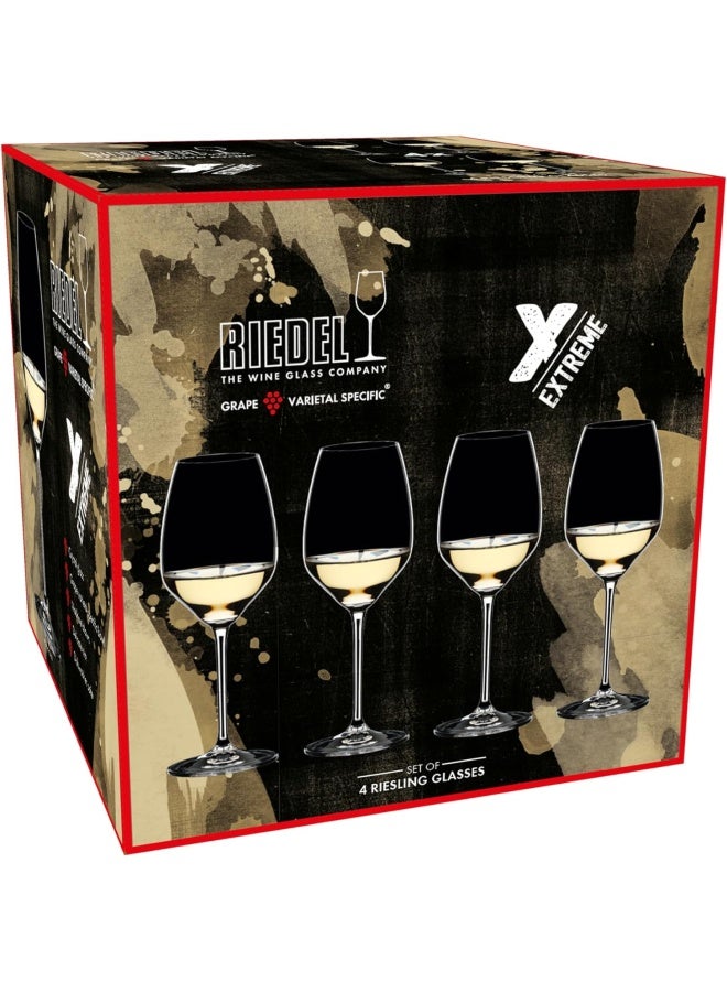 Cosecha Privada Riedel Extreme Riesling Wine Glass Set of 4 Clear - Image 4