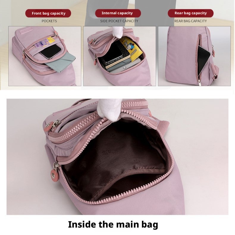 Women's Large Capacity Oxford Crossbody Bag - Image 3